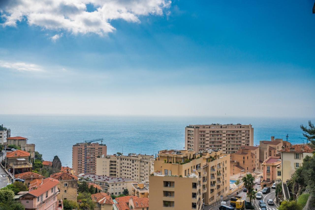 Baie de Monaco, Vue Mer, Terrasse, Parking Gratuit Beausoleil Exterior foto