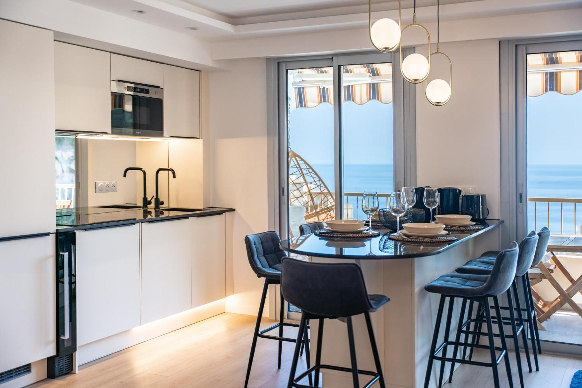 Baie de Monaco, Vue Mer, Terrasse, Parking Gratuit Beausoleil Exterior foto